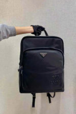 Prada Saffiano Re-Nylon Backpacks