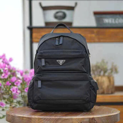 Prada Saffiano Re-Nylon Backpacks