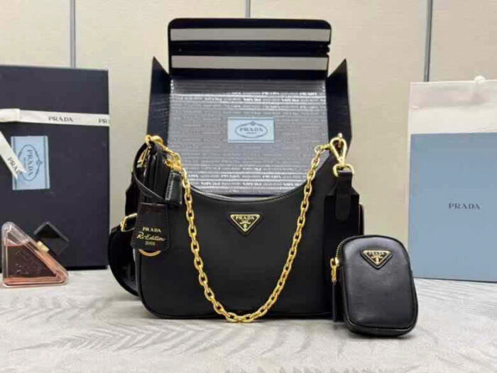 Prada Hobo Shoulder Bags